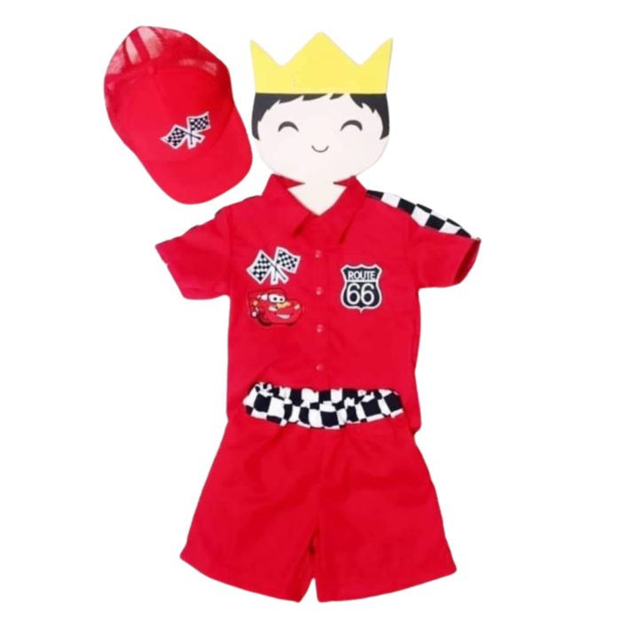Little Racer Birthday Theme Outfit – The Ultimate First Birthday Outfit for Your Little Champion - Image 4