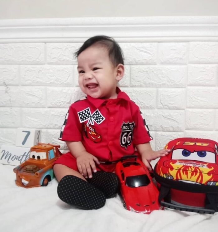 Little Racer Birthday Theme Outfit – The Ultimate First Birthday Outfit for Your Little Champion - Image 6